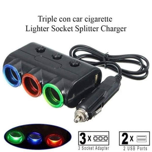 USB Car Charger Splitter